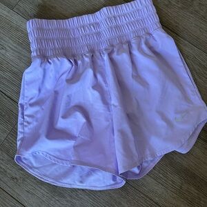 Nike Women's Light Purple Athletic Shorts